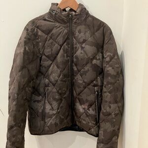 Men's Michael Kors Camouflage Quilted Jacket